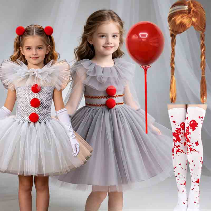 Crossfit Accessories - 2026 Halloween Böser Clown Tutu-Kostüm für