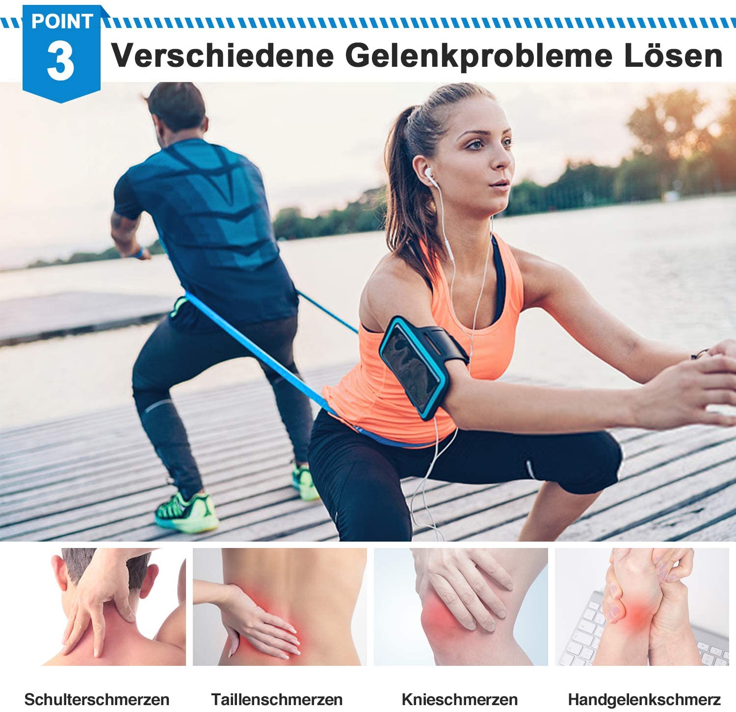 Elastische Fitnessbänder, 3 St – Crossfit Accessories Bewertung und Preis